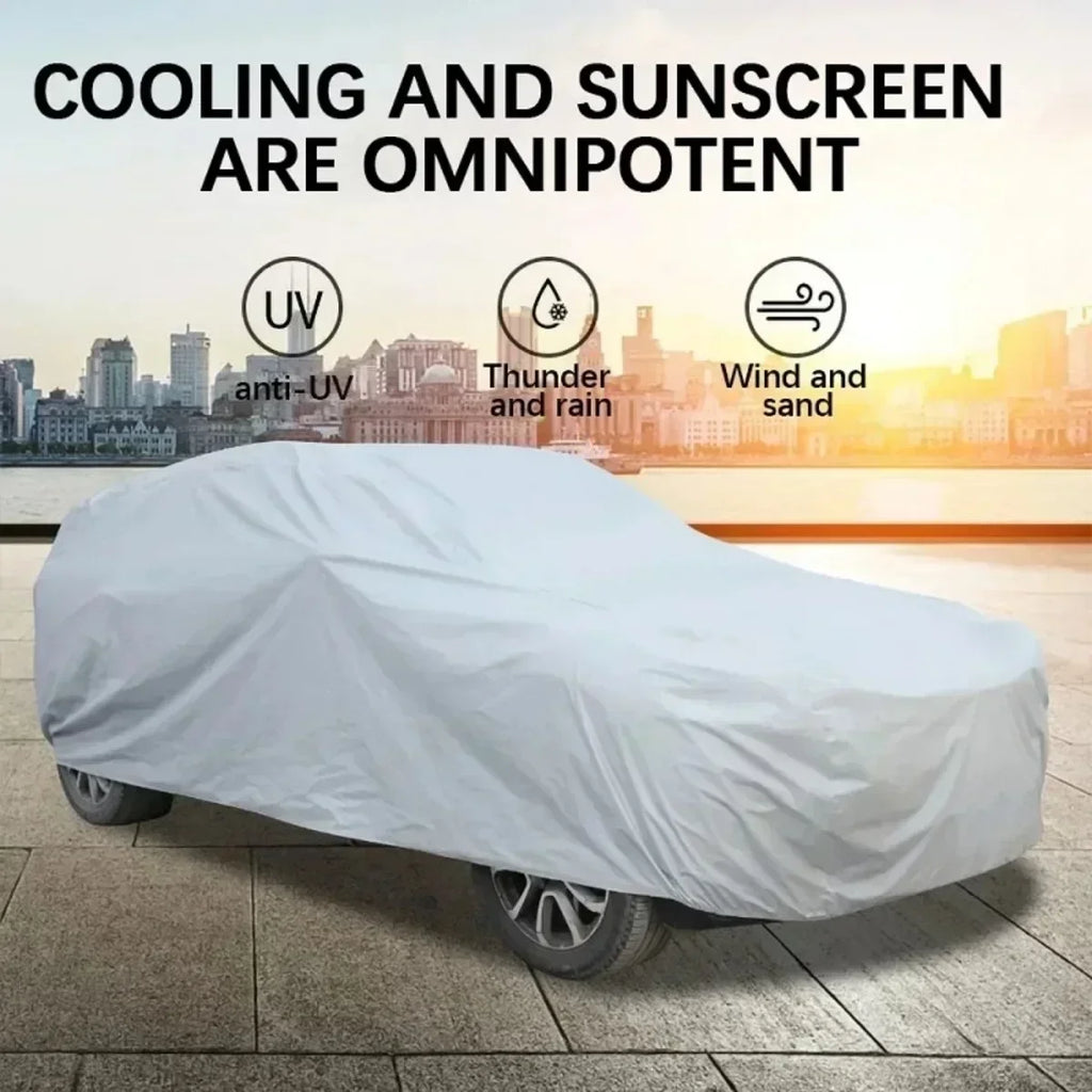 Outdoor Full Car Covers Sun Rain Ice Snow Waterproof Dustproof Shade UV Resistant Protector Protection Automobile Cover