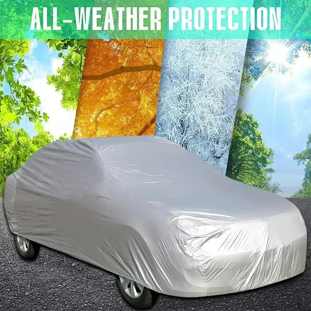 Outdoor Full Car Covers Sun Rain Ice Snow Waterproof Dustproof Shade UV Resistant Protector Protection Automobile Cover