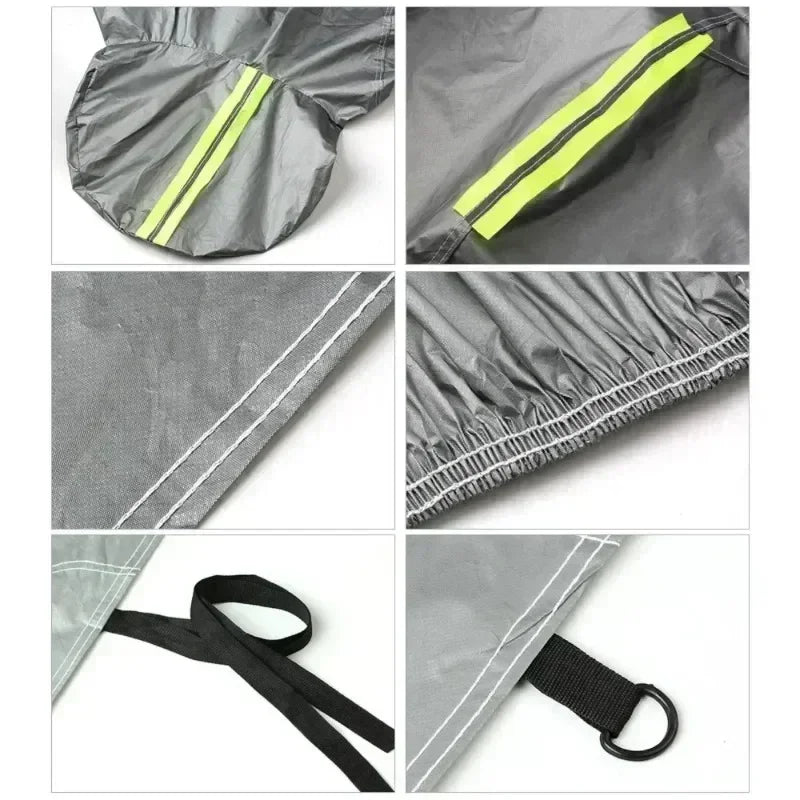 Outdoor Full Car Covers Sun Rain Ice Snow Waterproof Dustproof Shade UV Resistant Protector Protection Automobile Cover