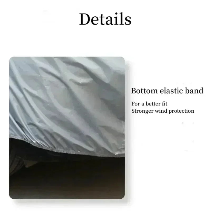 Outdoor Full Car Covers Sun Rain Ice Snow Waterproof Dustproof Shade UV Resistant Protector Protection Automobile Cover